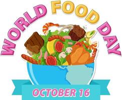 World Food Day Banner Template vector