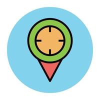 Trendy Target Location vector