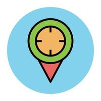 Trendy Target Location vector