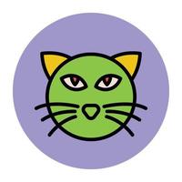 Trendy Cat Concepts vector