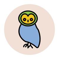 Trendy Owl Concepts vector