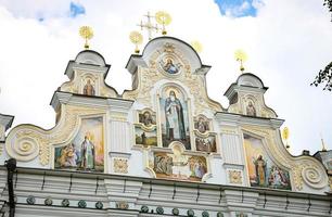 catedral de la dormición en kiev, ucrania foto