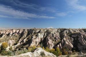 Rock Formation in Cappadocia, Nevsehir, Turkey photo