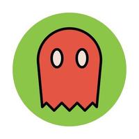 Trendy Ghost Concepts vector
