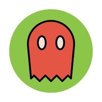 Trendy Ghost Concepts vector