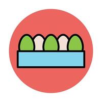 Trendy Eggs Concepts vector