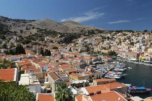 isla symi en grecia foto