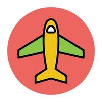 Trendy Airplane Concepts vector