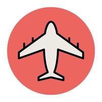 Trendy Airplane Concepts vector