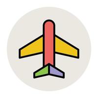 Trendy Airplane Concepts vector