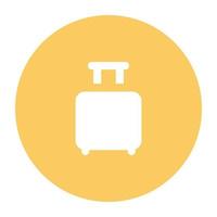 Trendy Luggage Concepts vector