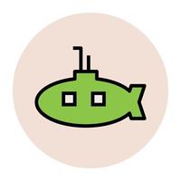 Trendy Submarine Concepts vector