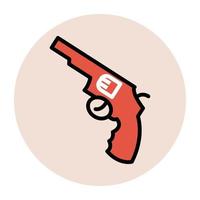 Trendy Revolver Concepts vector