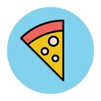 Trendy Pizza Concepts vector