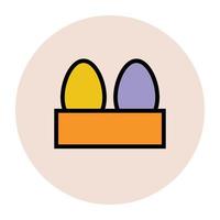 Trendy Eggs Concepts vector