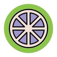 Trendy Wheel Concepts vector