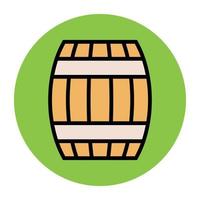 Trendy Cask Concepts vector