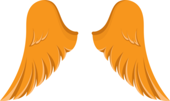 ilustração de design de clipart de asas de anjo png