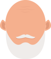 Old man clipart design illustration png