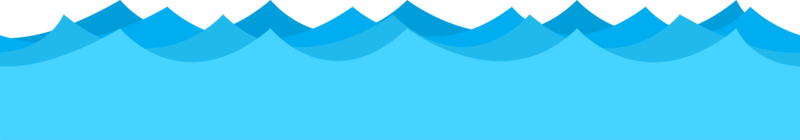ilustração de design de clipart de ondas do mar png