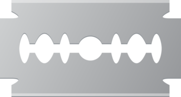 ilustración de diseño de imágenes prediseñadas de hoja de afeitar png