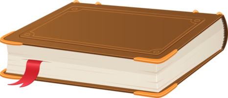 libro dei cartoni animati, libro di storia, diario, saggezza, illustrazione di progettazione di clipart del vecchio libro di istruzione png