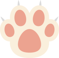 cat paw clipart design illustration png