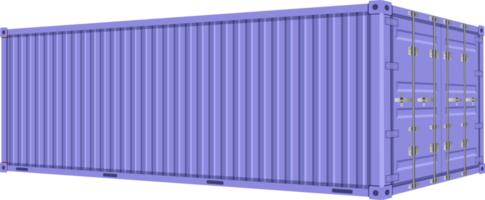 ilustração de design de clipart de contêiner de carga png
