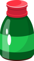 medicina jarabe botella clipart diseño ilustración png