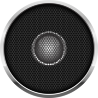 Audio speaker clipart design illustration png