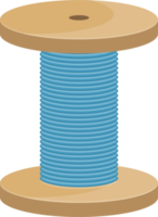 illustrazione del disegno di clipart della bobina del filo png