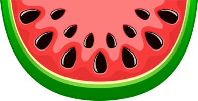 Wassermelone-Clipart-Design-Illustration png