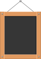 ilustração de design de clipart de placa preta de menu png
