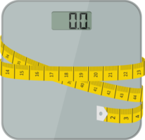 Bathroom weighing scale clipart design illustration png
