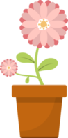 bloem in pot clipart ontwerp illustratie png