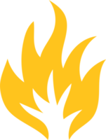 Fire icon clipart design illustration png