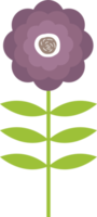 ilustração de design de clipart de flores lindas png