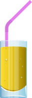 Glass of fresh juice clipart design illustration png