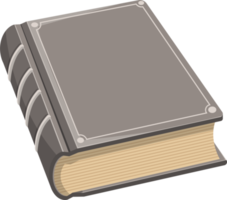 vecchio libro d'epoca clipart design illustrazione png