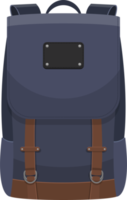 Backpack set clipart design illustration png