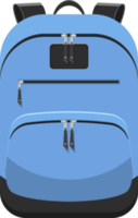 Backpack set clipart design illustration png