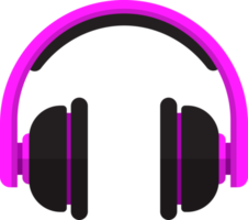 Headphones clipart design illustartion png