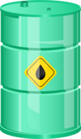 ilustração de design de clipart de barril de óleo