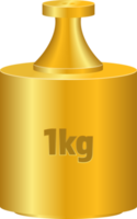 Calibration weight clipart design illustration png