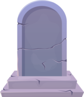 ilustração de design de clipart de pedra grave png