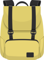 mochila conjunto clipart diseño ilustración png