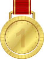 gagnant médaille clipart conception illustration png