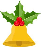 Christmas bells clipart design illustration