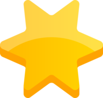 illustration de conception clipart étoiles dorées