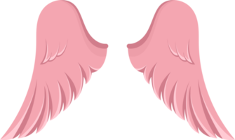 ilustração de design de clipart de asas de anjo